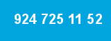 924 725 11 52